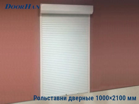 Рольставни на двери 1000×2100 мм в Кропоткине от 28106 руб.