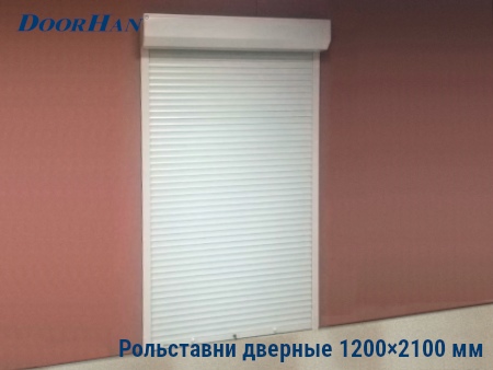 Рольставни на двери 1200×2100 мм в Кропоткине от 30959 руб.