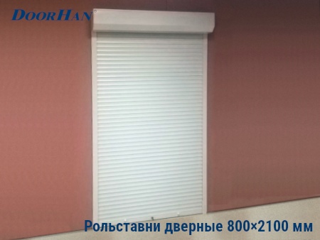 Рольставни на двери 800×2100 мм в Кропоткине от 25252 руб.